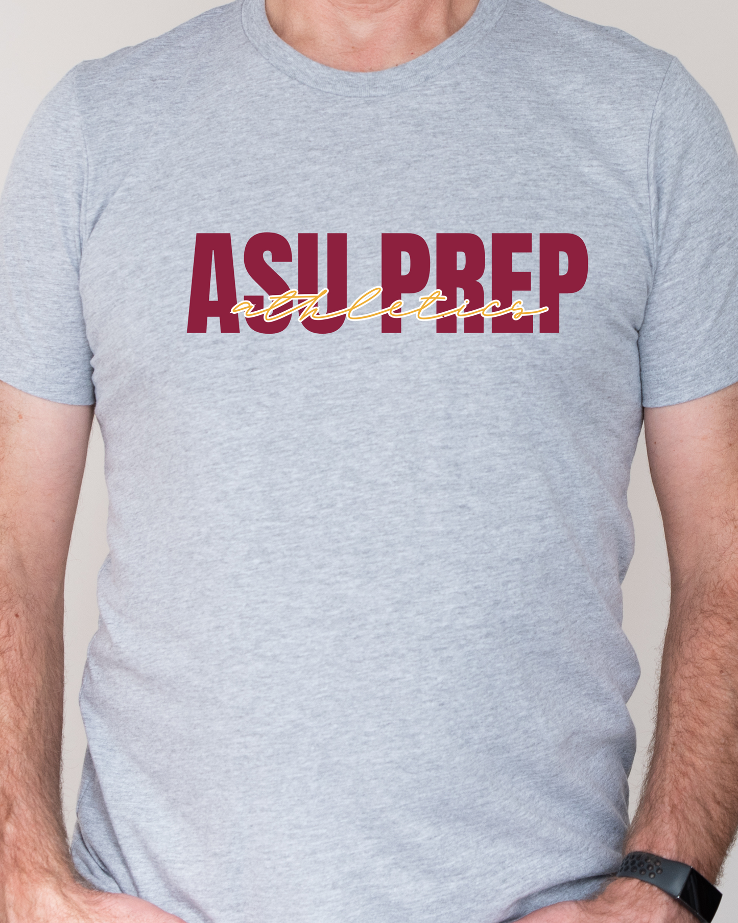 Core Cotton Tee-ASU Prep Athletics Script