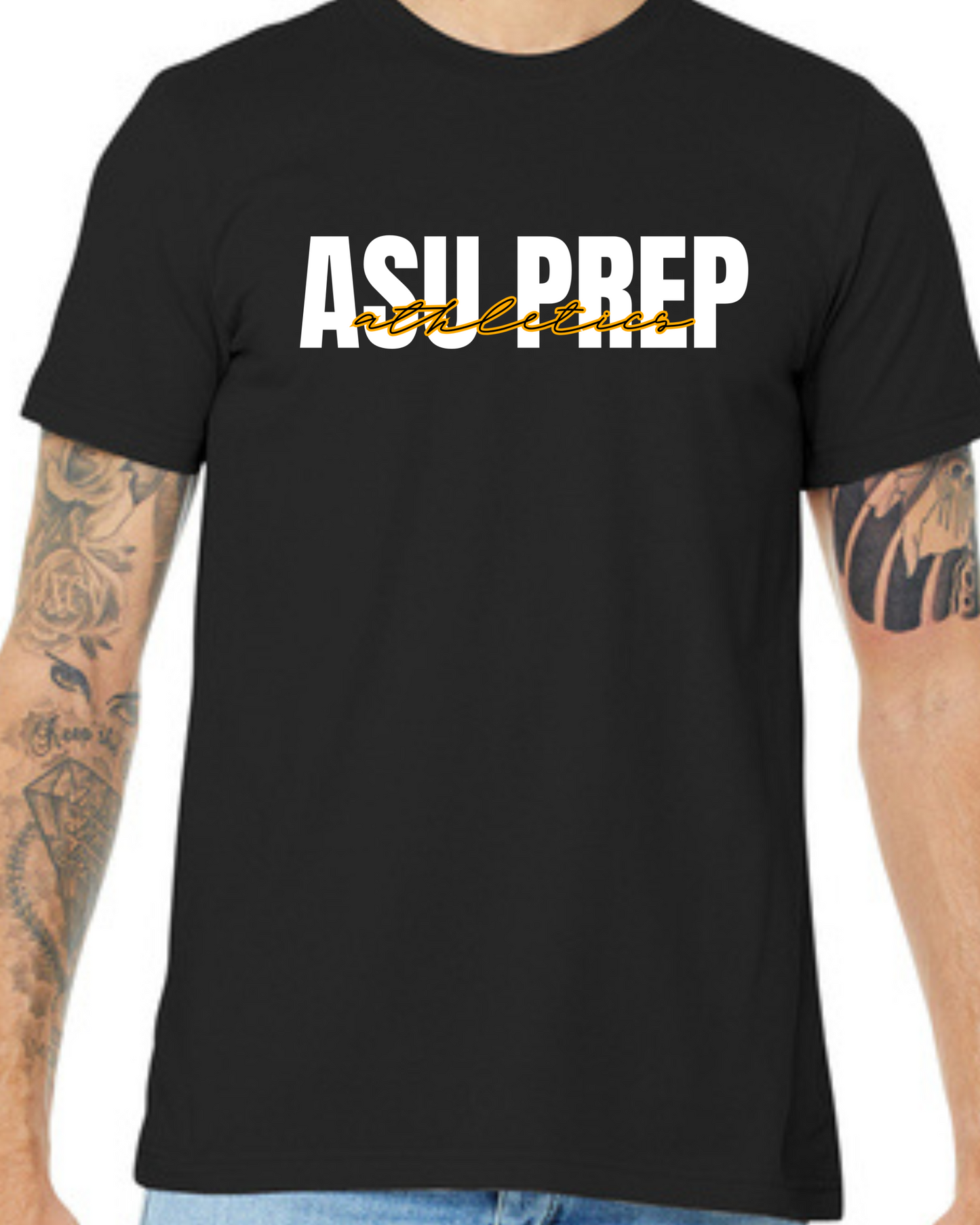 Core Cotton Tee-ASU Prep Athletics Script