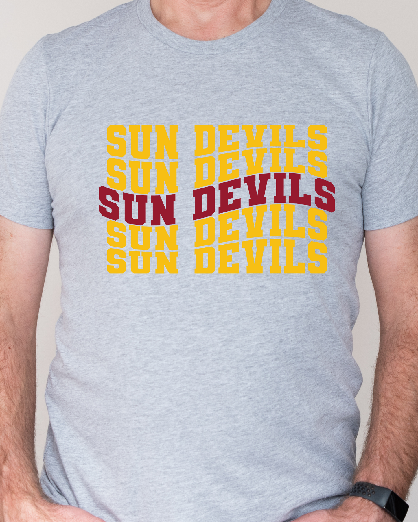 Core Cotton Tee-Sun Devils Wave