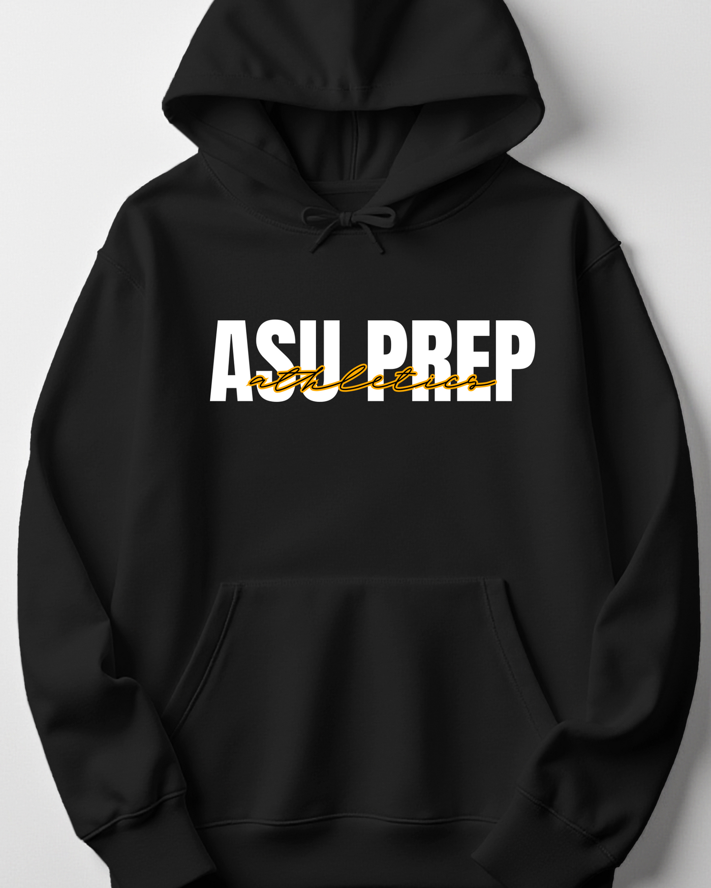Hooded Sweatshirt- Athletics Script