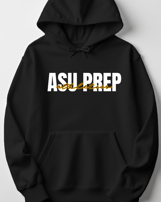 Hooded Sweatshirt- Athletics Script