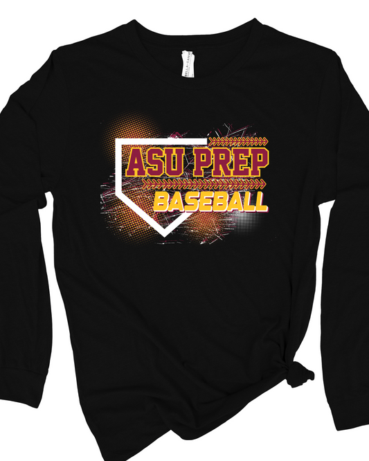 Long Sleeve Tee -Baseball Color Splash