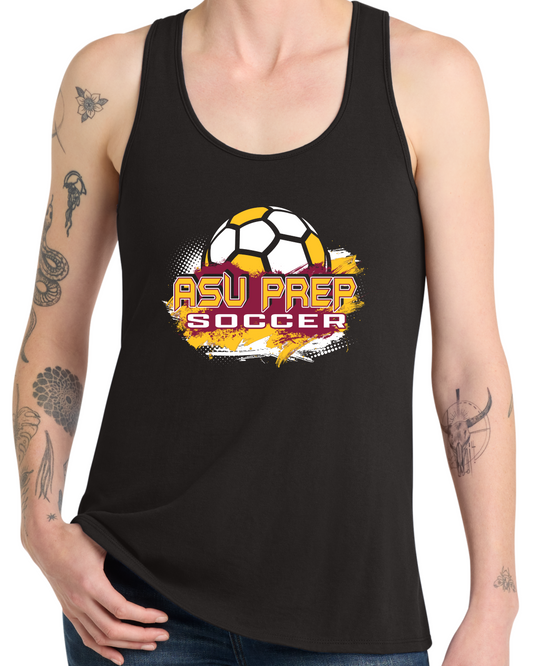 Women's Tank Soccer Color Splash