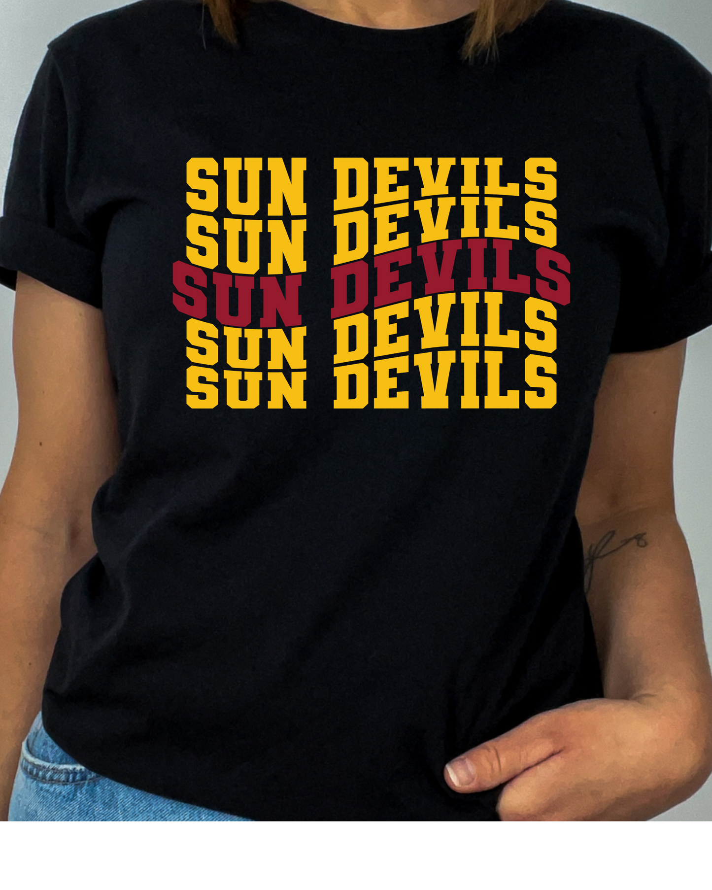 Jersey Tee Sun Devils Wave