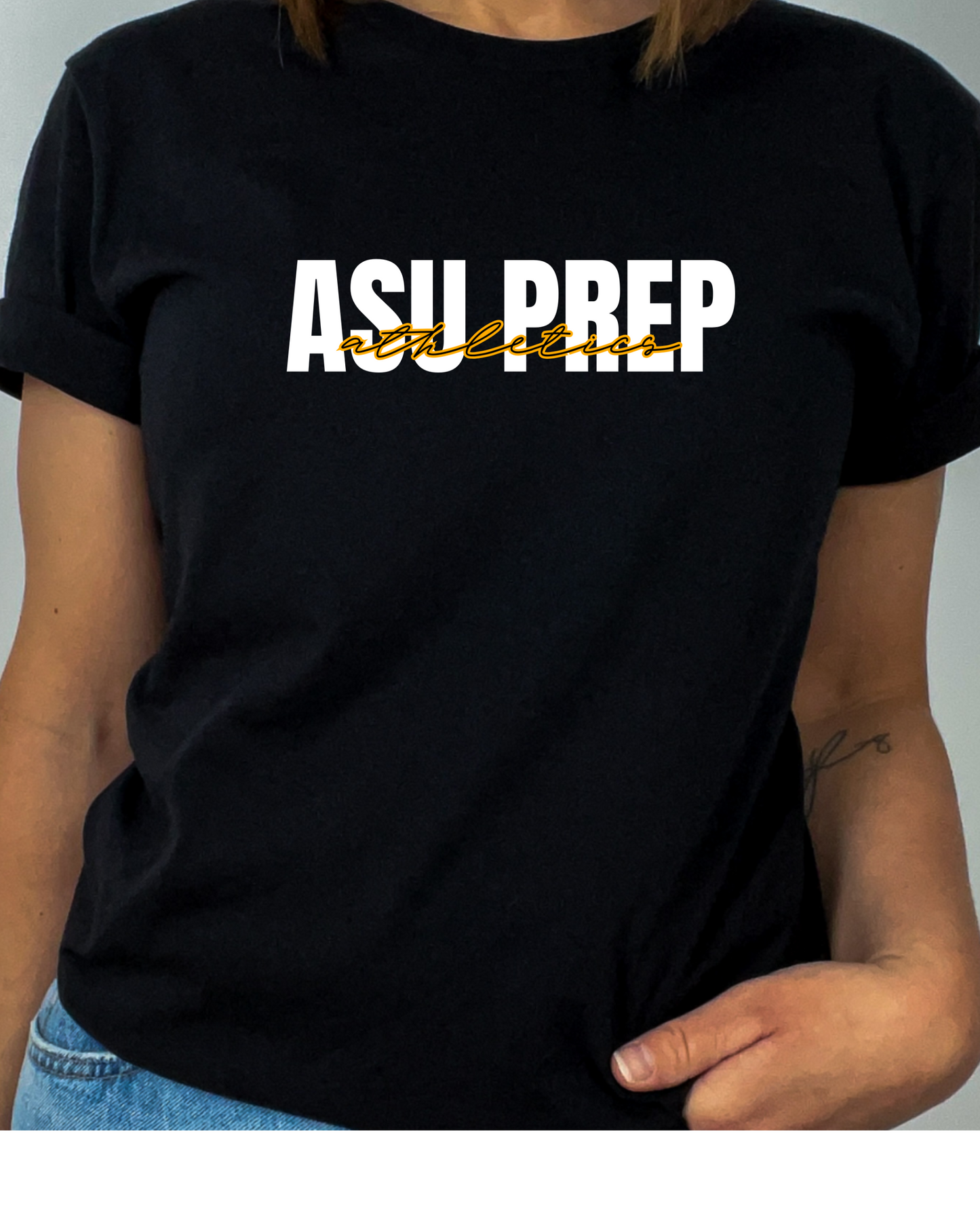 Jersey Tee-ASU Prep Athletics Script