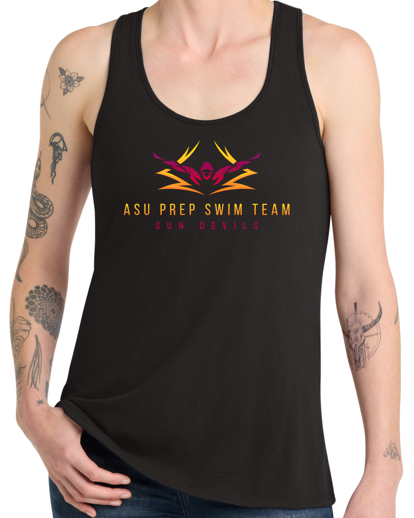 Women's Tank Gradient Logo