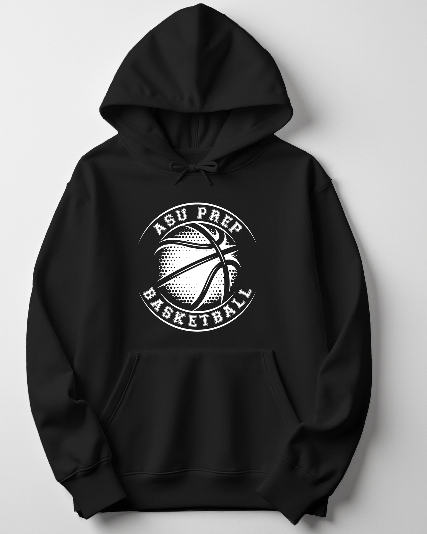 Hooded Sweatshirt-Basketball Round