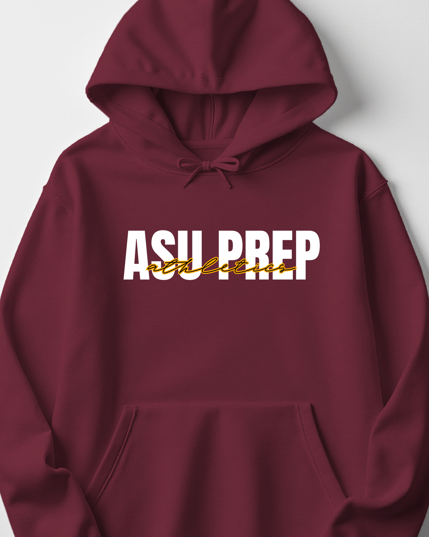 Hooded Sweatshirt- Athletics Script