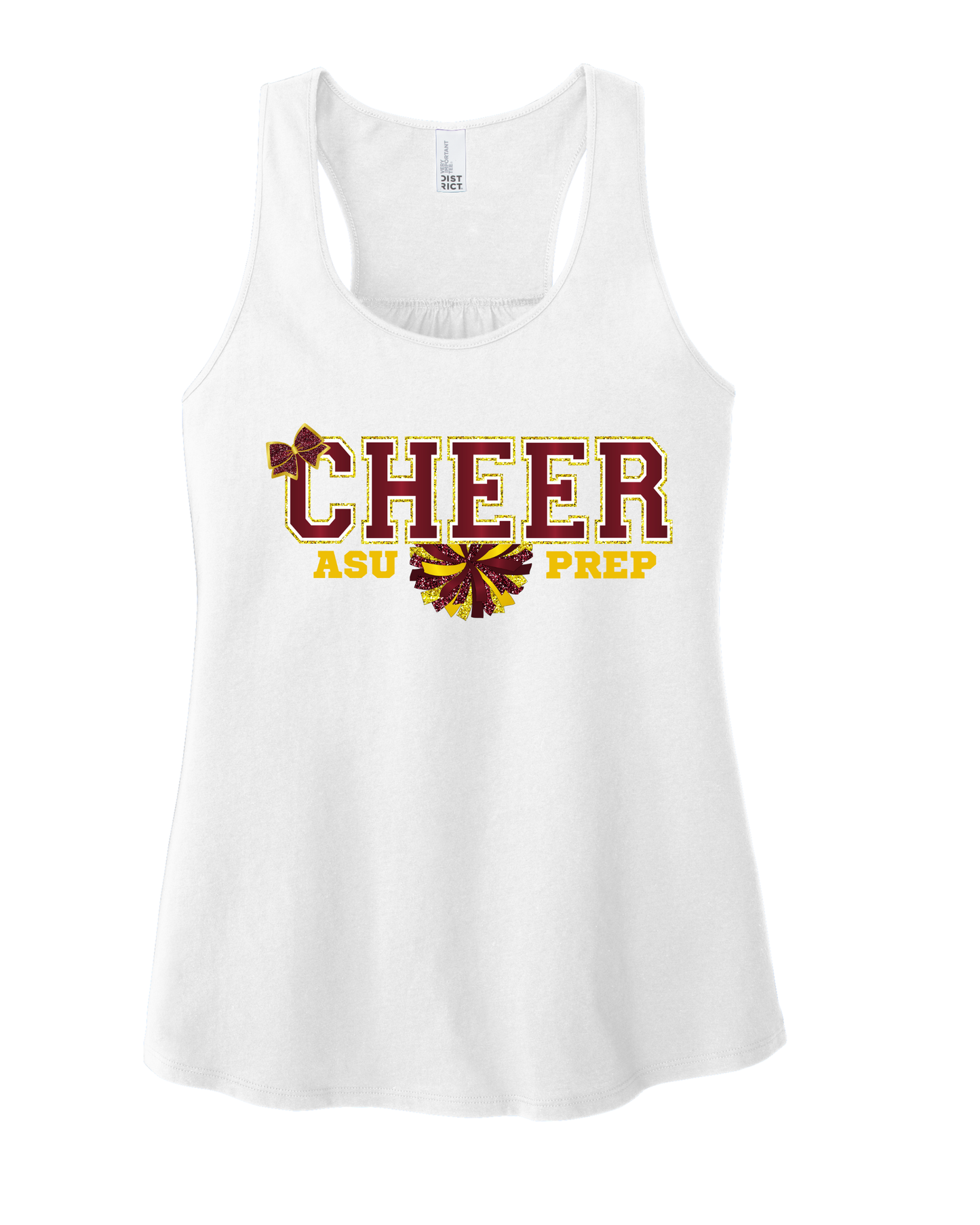 Women's Tank -Cheer Bow
