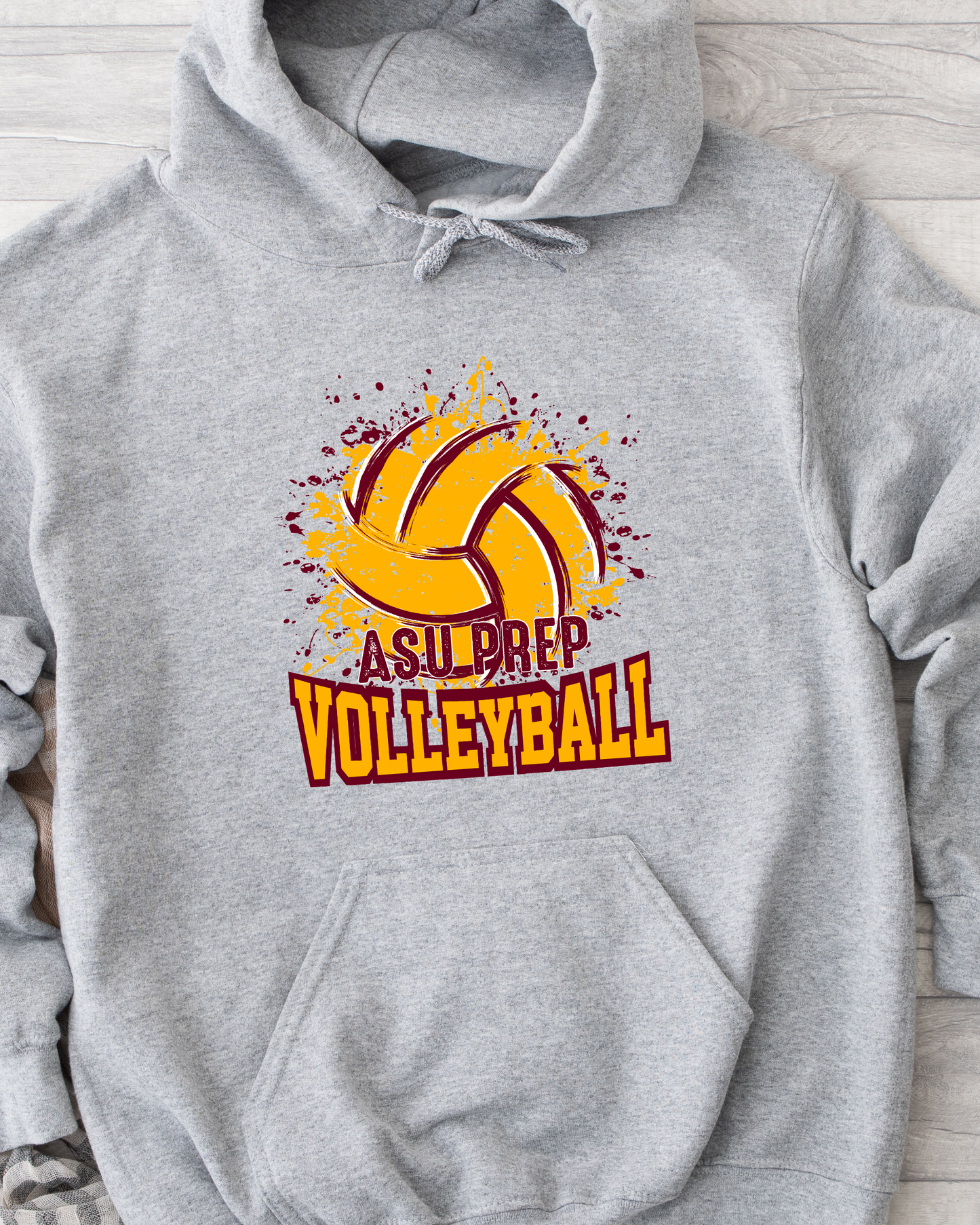 Hooded Sweatshirt Color Splash