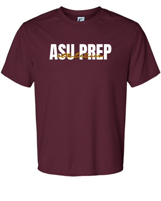 ASU Athletics Script Dri Wick Tee