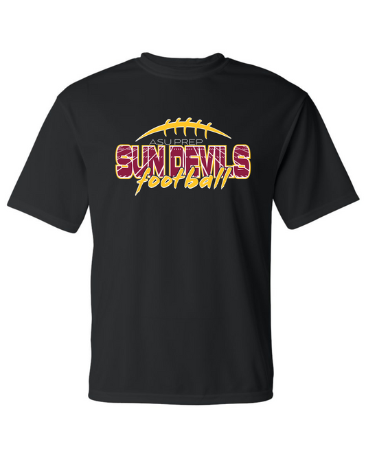 ASU Football Dri Wick Tee