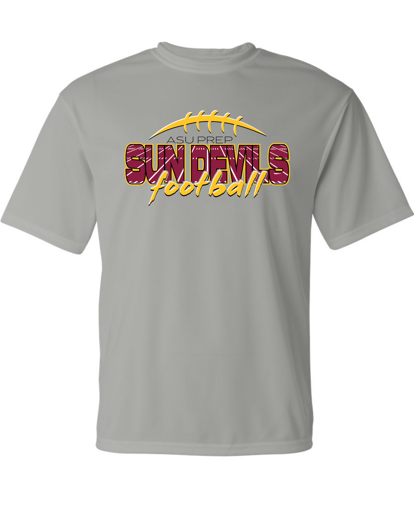 ASU Football Dri Wick Tee