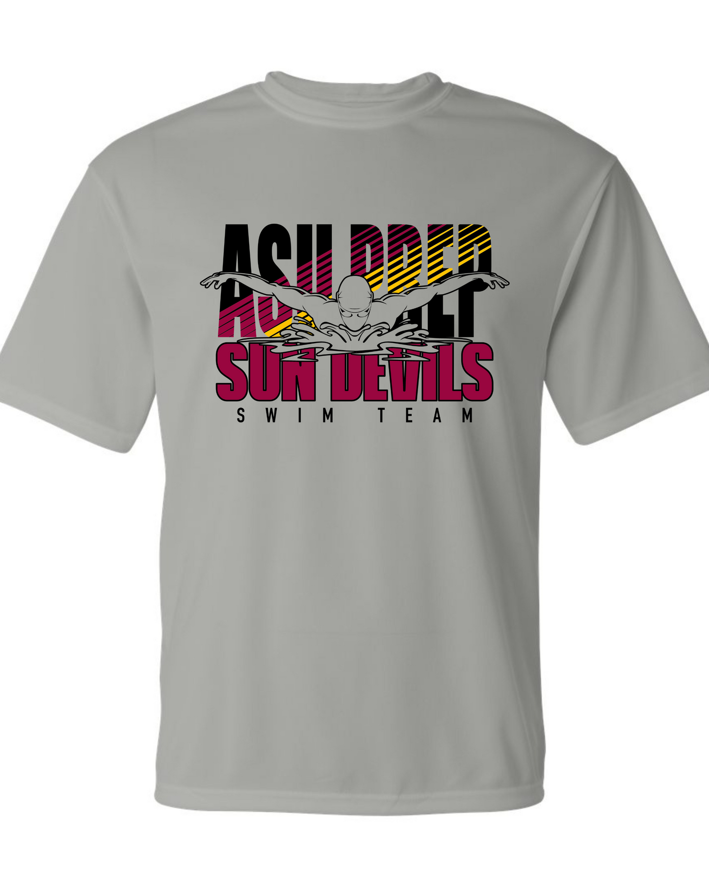 ASU Swim Dri Wick Tee
