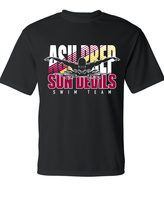 ASU Swim Dri Wick Tee