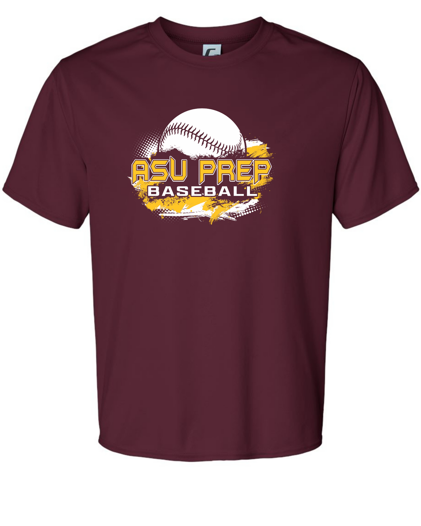 ASU Baseball color splash 2 Dri Wick Tee