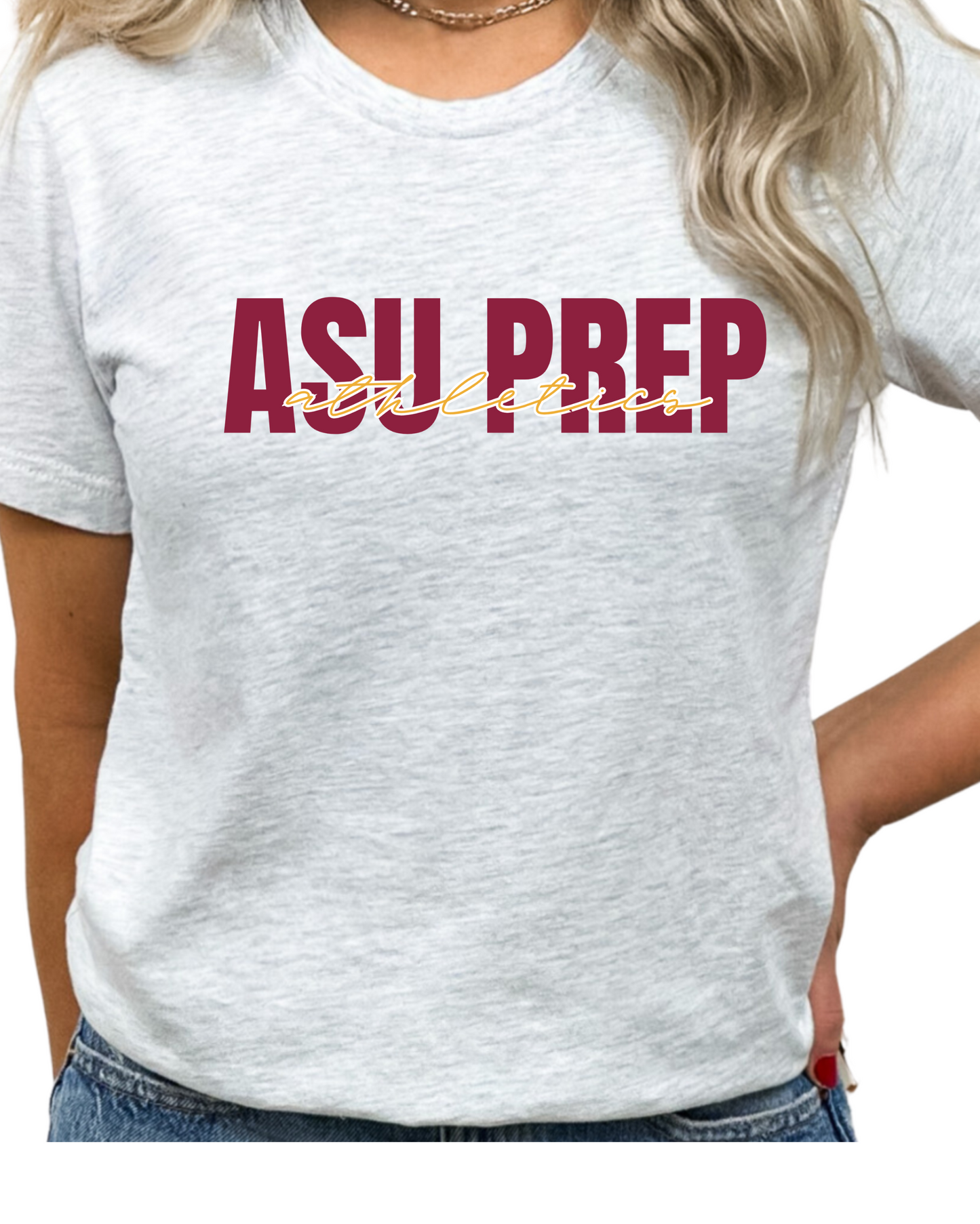 Jersey Tee-ASU Prep Athletics Script